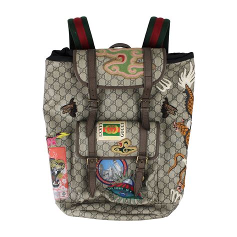 gucci backpack embroidery|gucci embroidery shop.